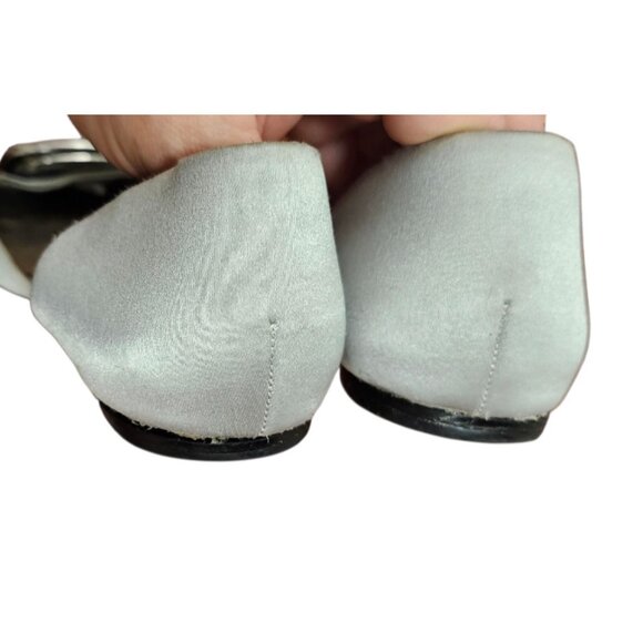 Roger Vivier Paris Ballet Flats Silver  Size EU 37/US 6.5 - Picture 9 of 14
